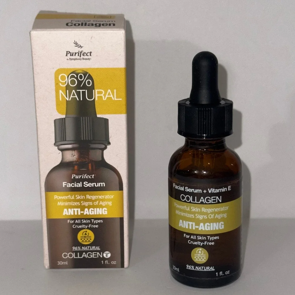 Purifect Anti Aging‎ Collagen Facial Serum 1 fl oz Exp 04/2027